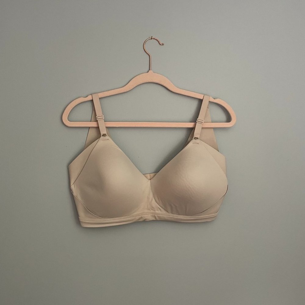 Warner's No Side Effects Underarm and Back-Smoothing Comfort Wireless Bra | Nude